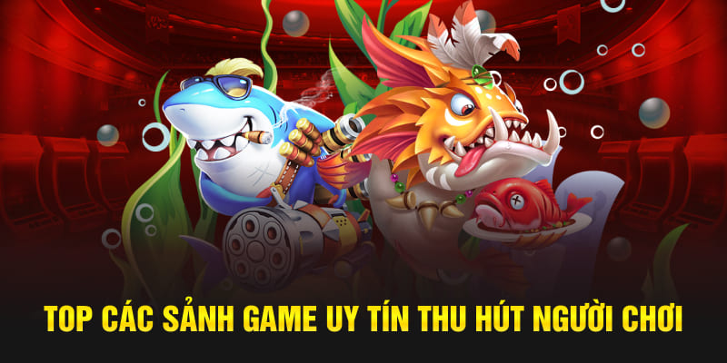 Top các sảnh game uy tín thu hút người chơi